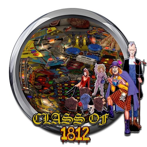More information about "Class of 1812 (Gottlieb 1991) (Wheel)"
