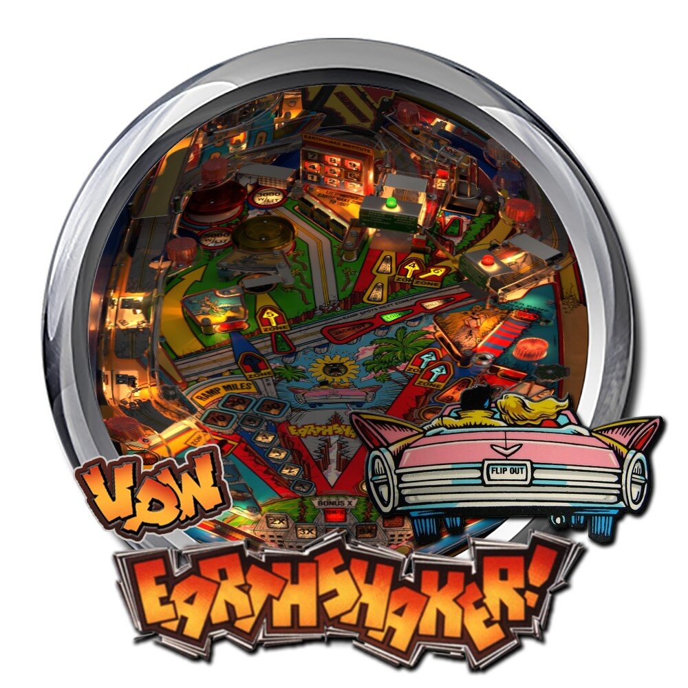 Earthshaker (Williams 1989) VPW (Wheel) - Wheel Images