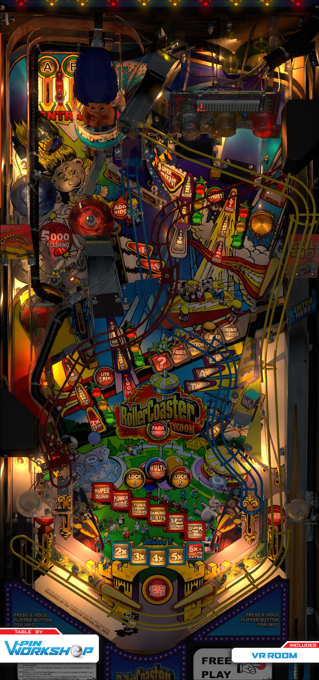 RollerCoaster Tycoon (Stern 2002) VPW