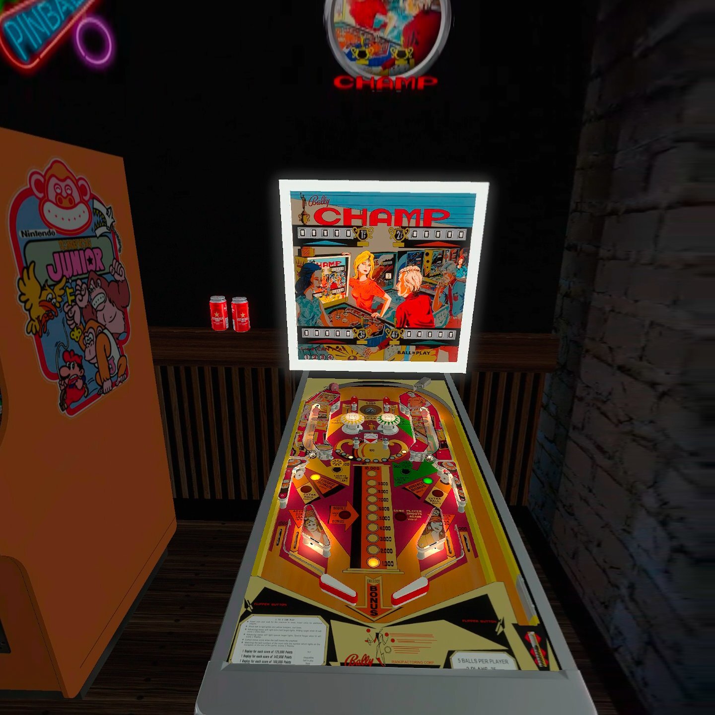 Champ (Bally 1974) VR MR Ext2k Conversion v1.0 - VR - Virtual
