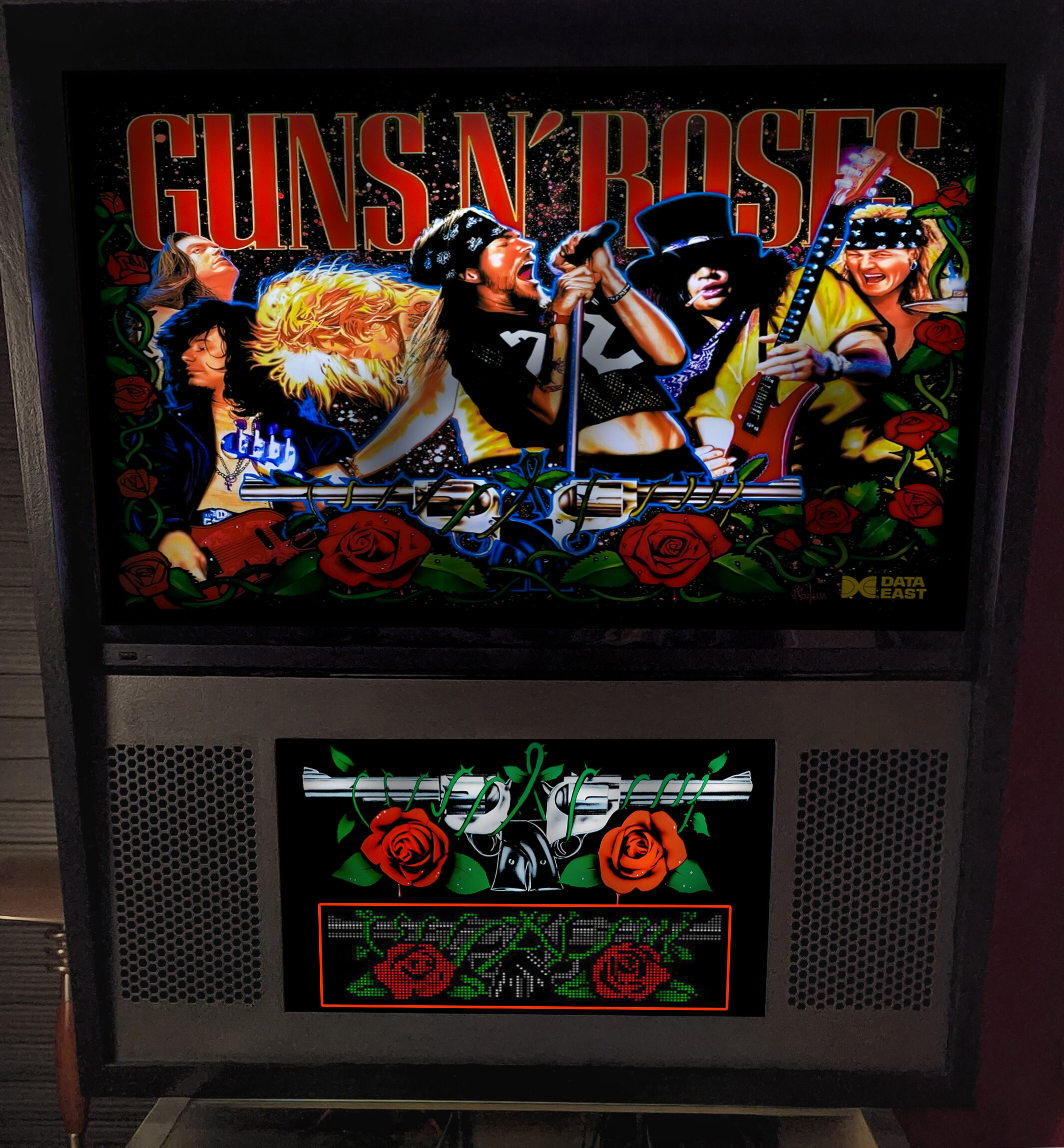 Topper Flipper Guns N' Roses – Data East – Générique – Occasion