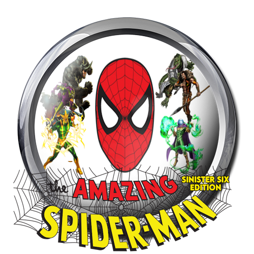 More information about "Amazing Spiderman (Gottlieb 1980) Sinister Six Edition Wheel"