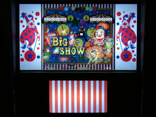More information about "Big Show (Bally 1974), Circus (Bally 1973) B2S Stencil Art"