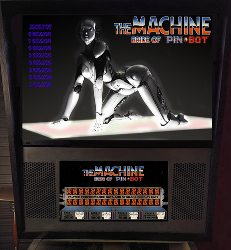 More information about "Machine Bride of Pin-Bot, The Alt (Williams 1991) Full DMD"