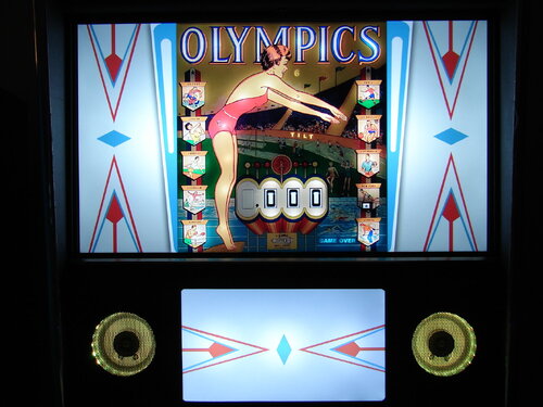 More information about "Olympics (Gottlieb 1962) B2S Stencil Art"
