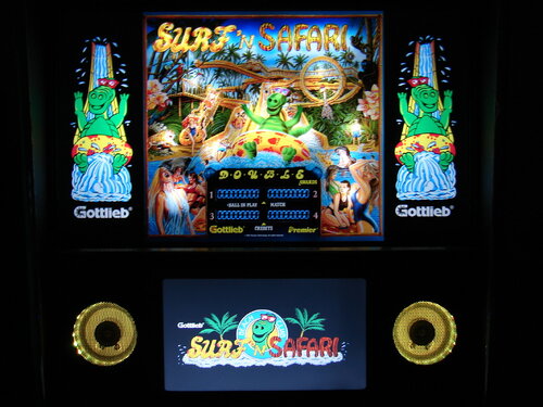 More information about "Surf’n Safari (Gottlieb 1991) B2S Decal Art"