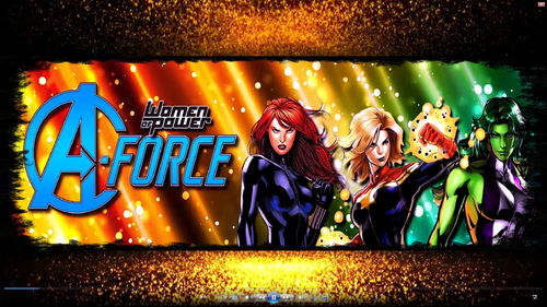 More information about "Marvel - Women of Power - A Force - Vídeo Topper - MOD"