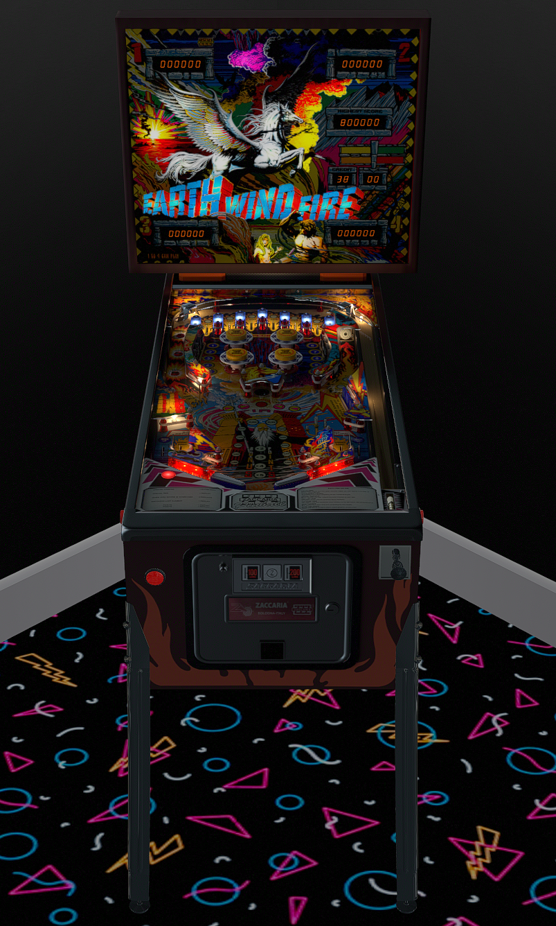 Earth Wind Fire (Zaccaria 1981) - VPX - Pinball Tables - Virtual