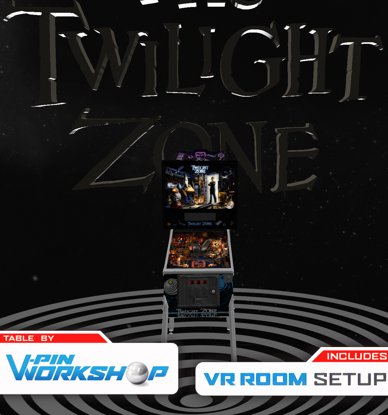 Twilight Zone (Bally 1993) VPW Edition - VPX - Pinball Tables