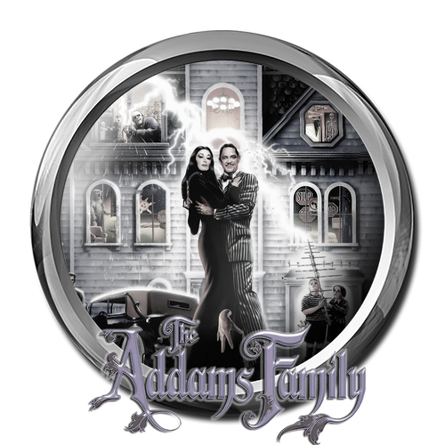 More information about "The Addams Family B&W (Bally 1992) Wheel"