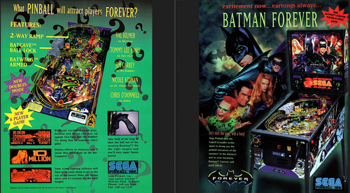 More information about "Batman Forever Flyer (Front & Back)"