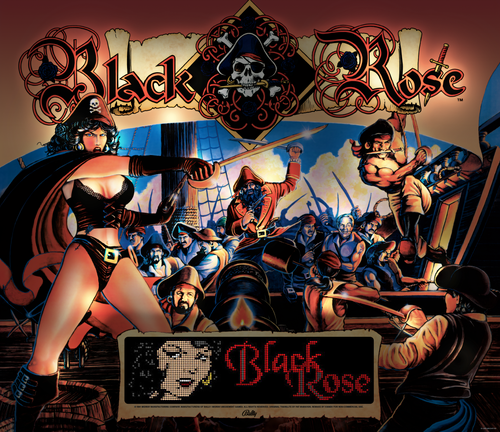 More information about "Black Rose (Bally 1992) b2s (authentic)"
