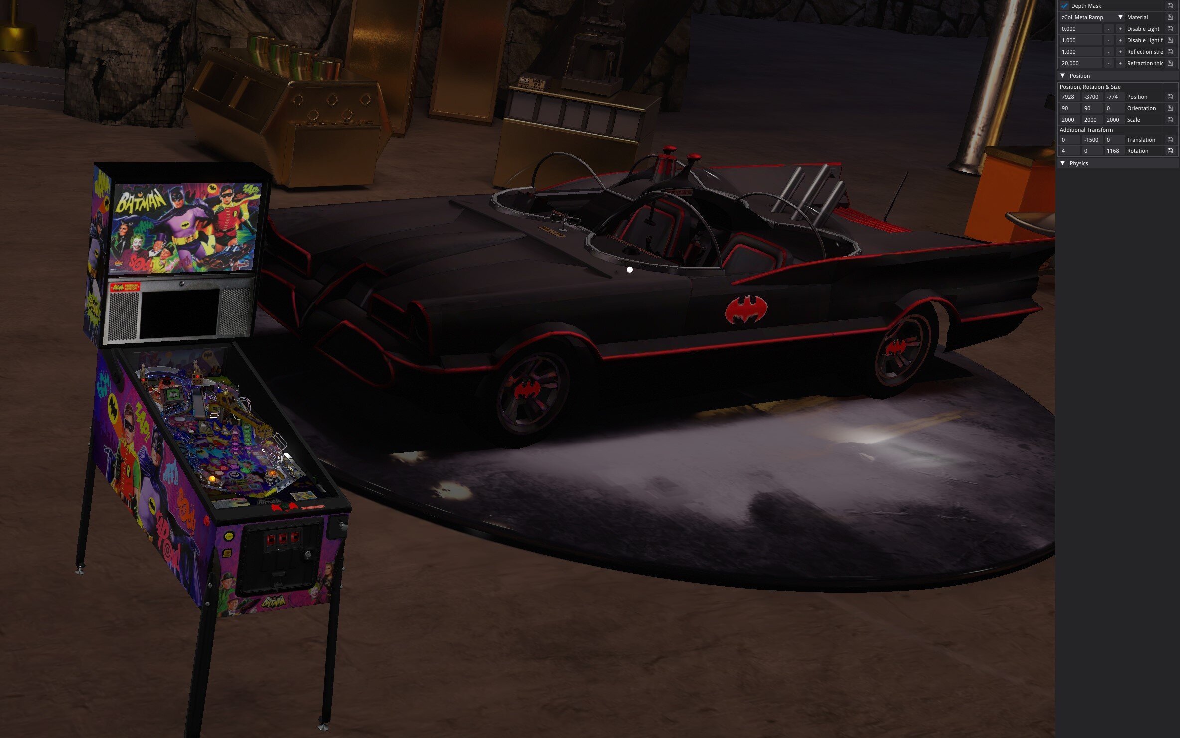 Batman 66 Stern Tribute VR Batcave