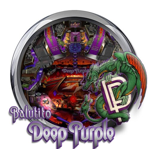 Deep Purple (Wheels) - Wheel Images - Virtual Pinball Universe