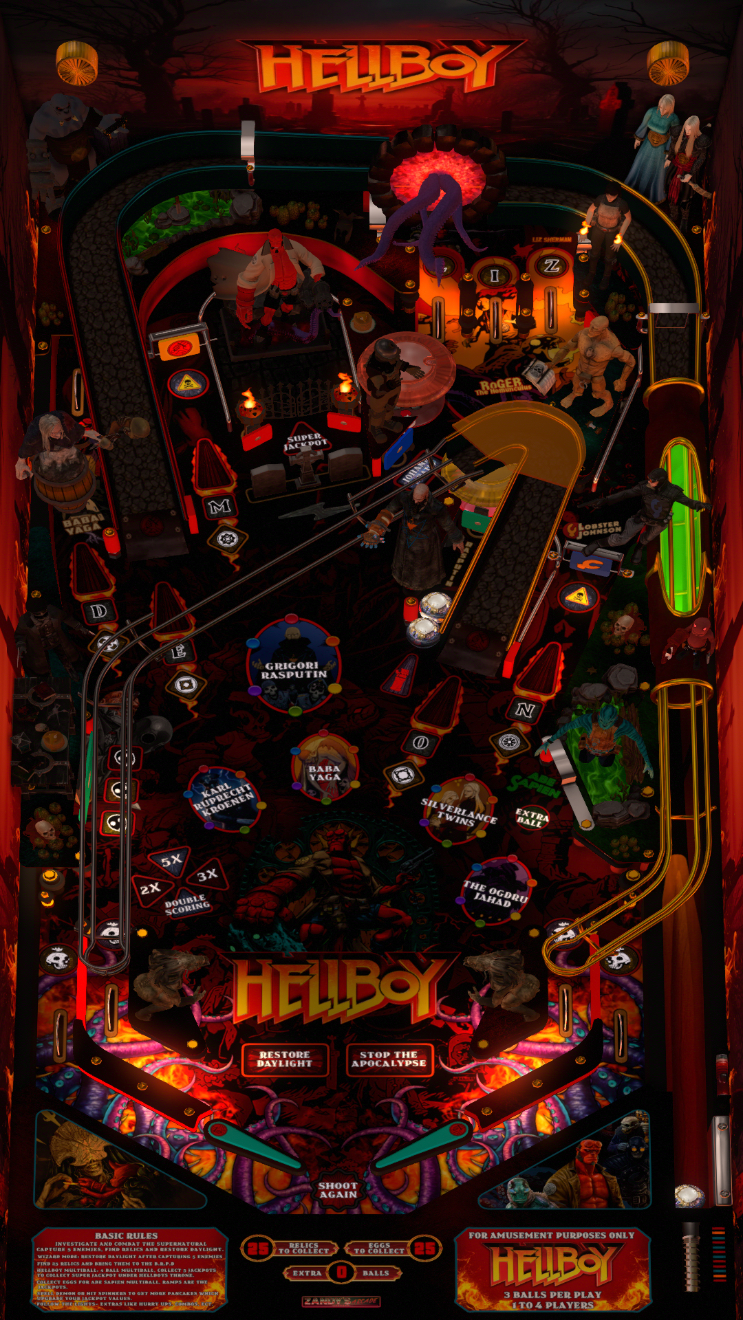 HELLBOY PINBALL