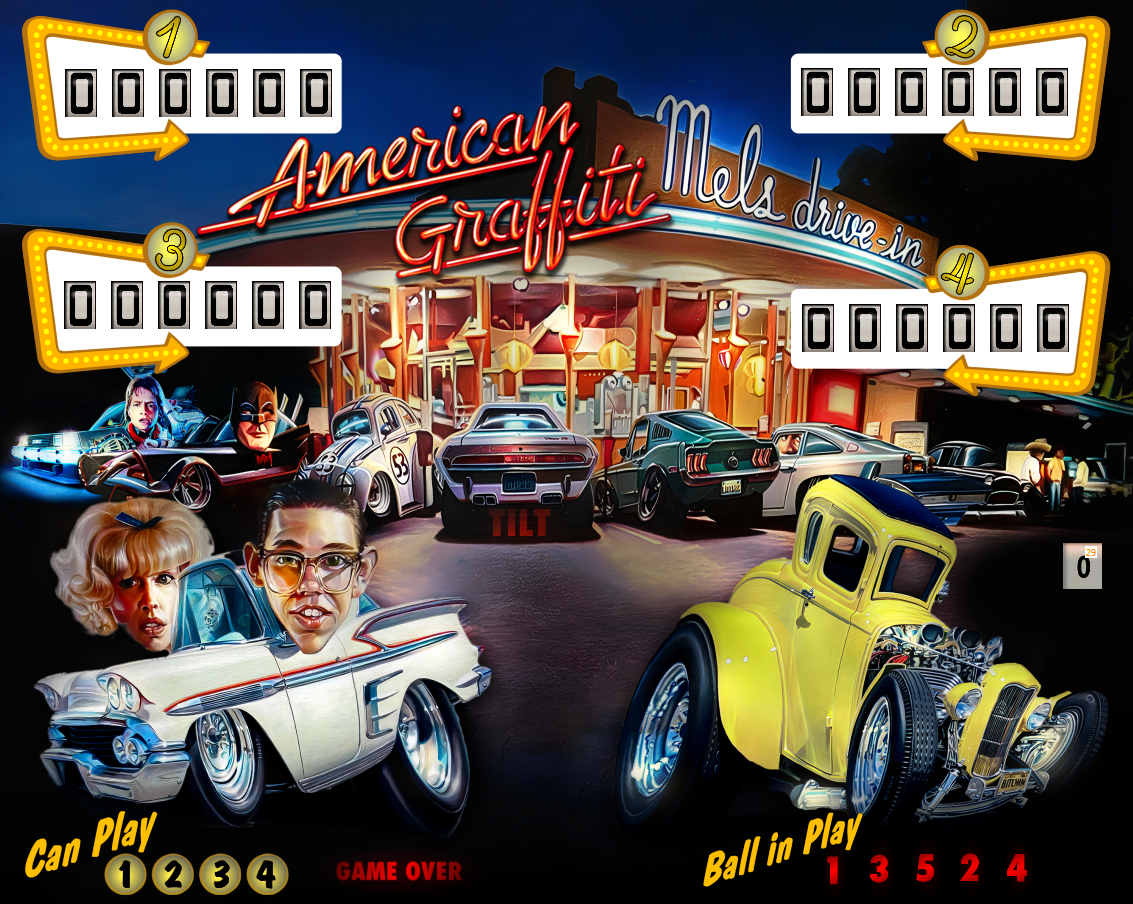 American Graffiti (Original 2024) alt b2s + full dmd - B2S