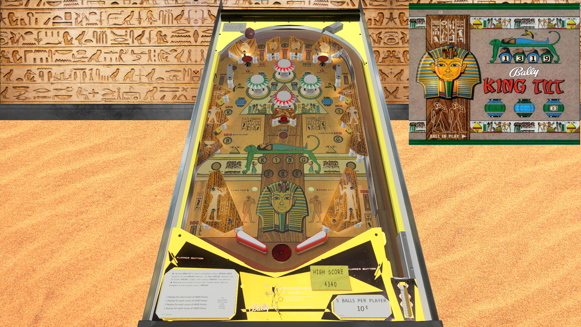 King Tut (Bally 1969)