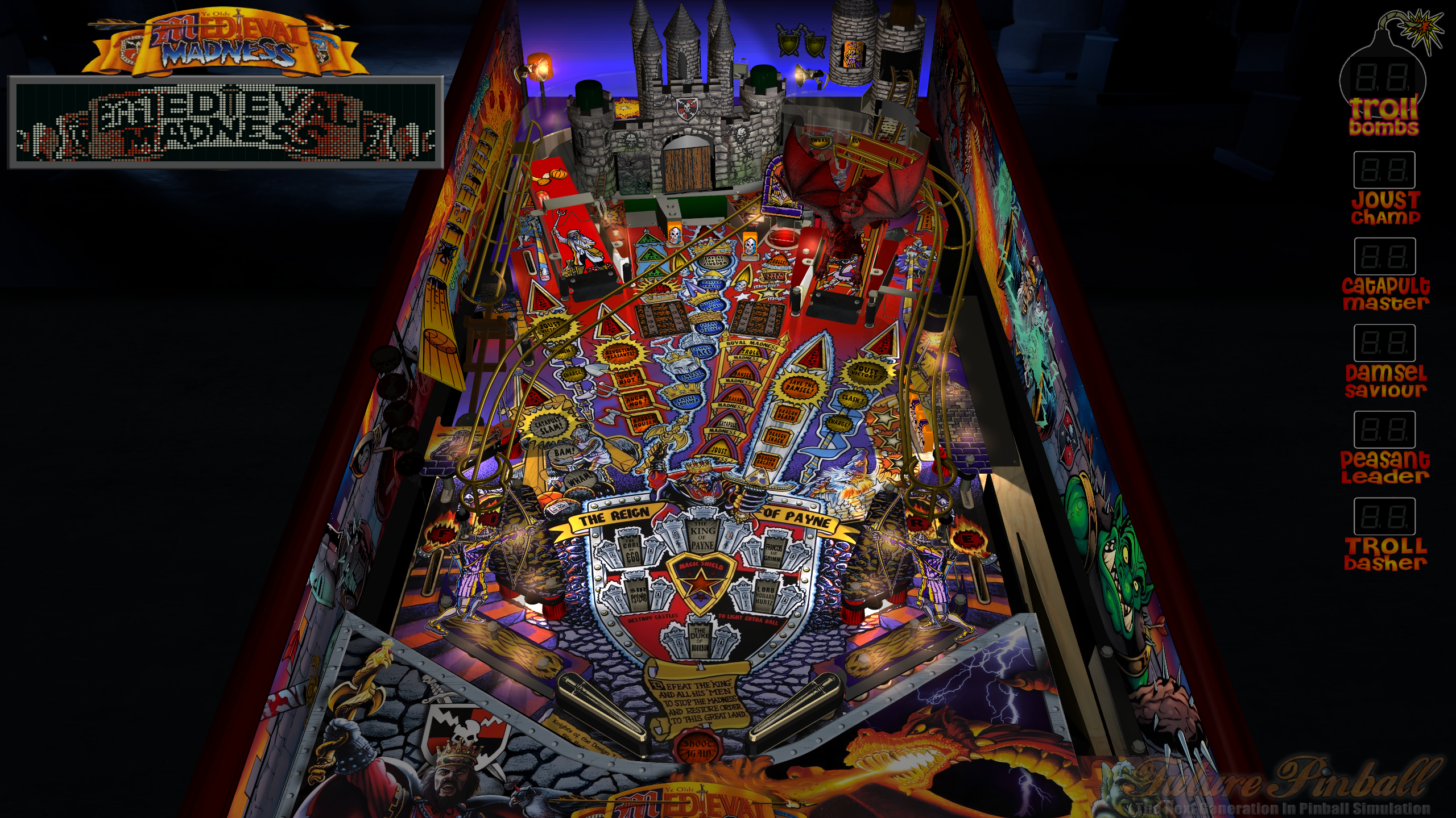 Medieval Madness (Williams, 1997) (FizX 3.3)
