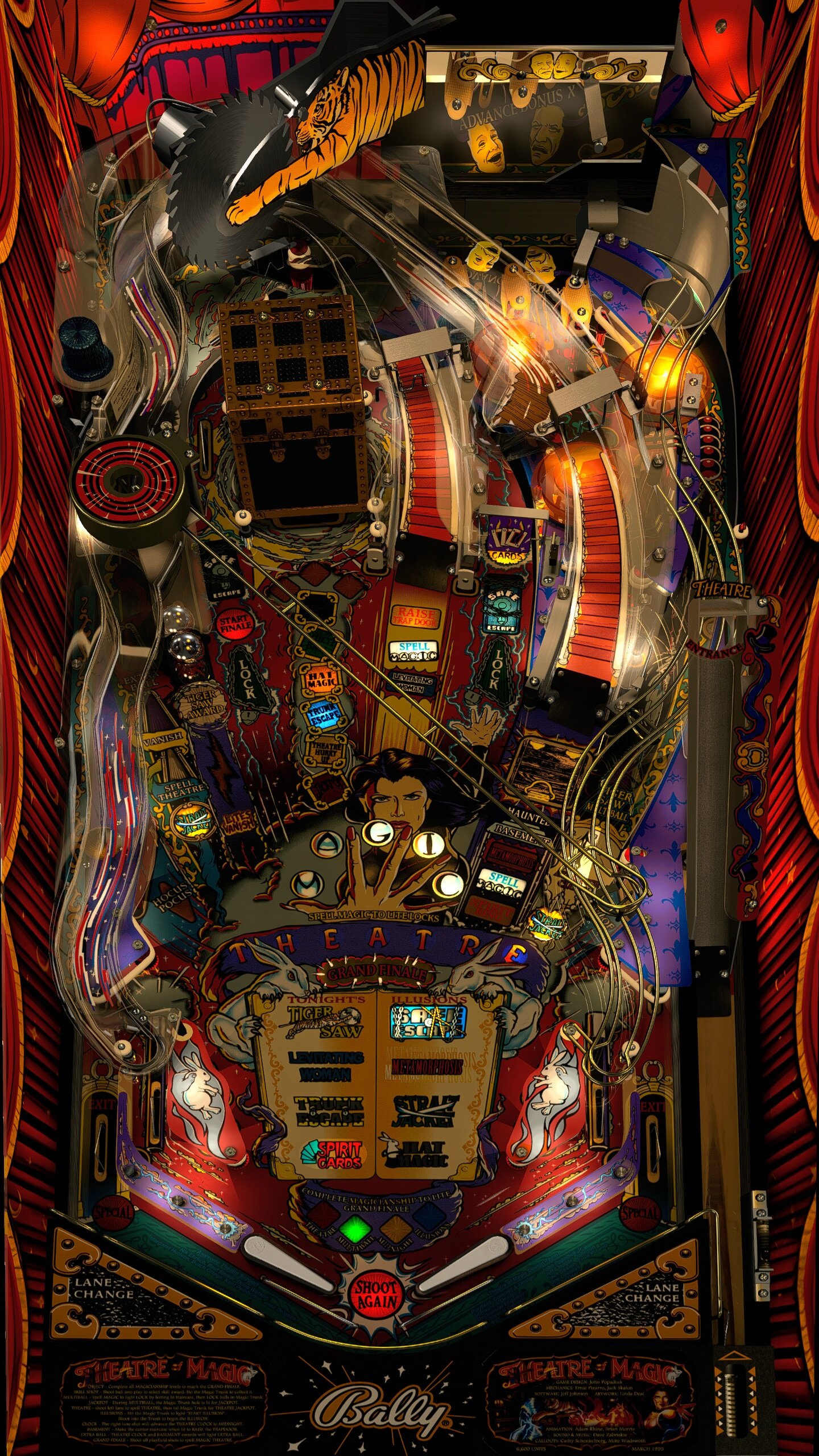 Theatre of Magic Cabinet Mod