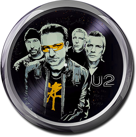 U2 (Original 2024) - Wheel Images - Virtual Pinball Universe