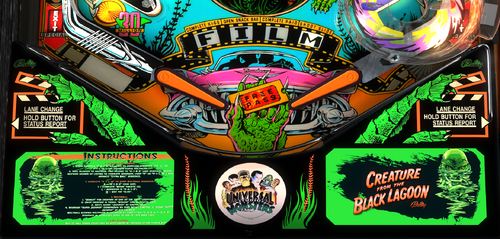 More information about "Creature From The Black Lagoon (Bally 1992) Apron Mod"
