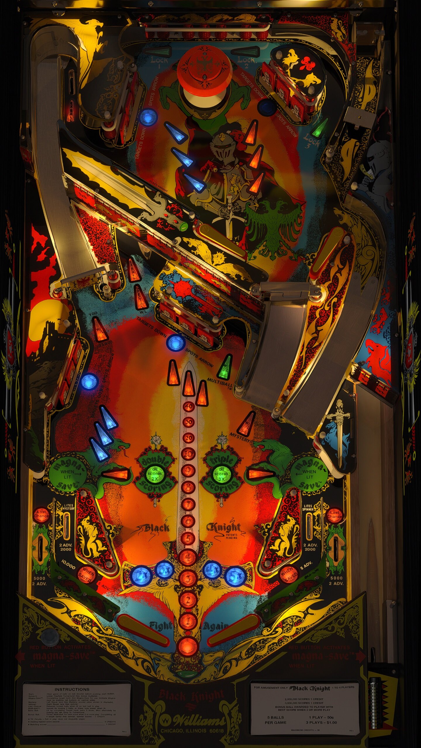 Black Knight Cabinet Mod