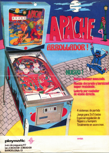 More information about "Apache (Playmatic 1975) Flyer"