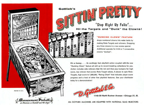 More information about "Sittin' Pretty (Gottlieb 1958) Flyer"