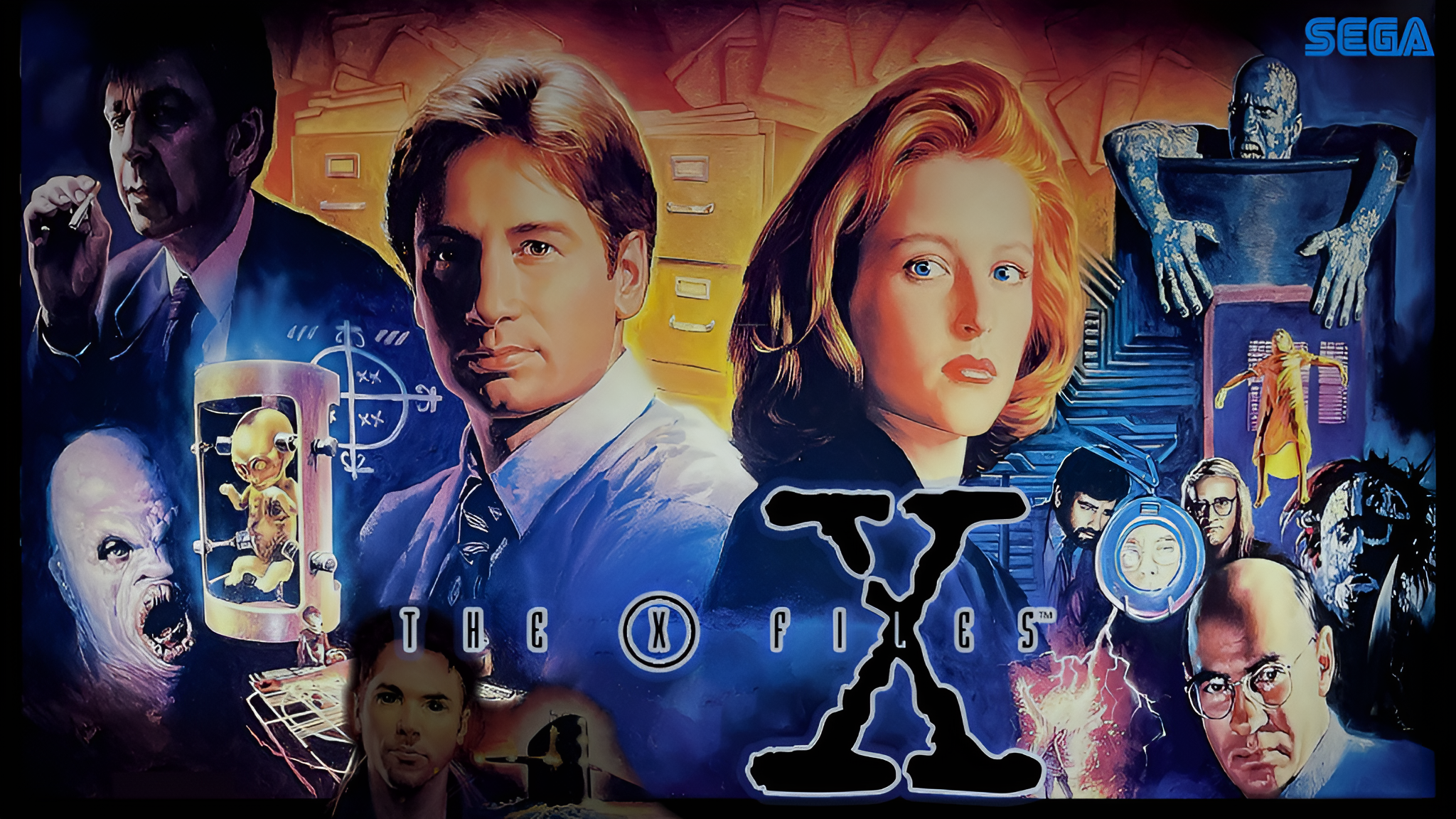 X-Files (Sega 1997) - B2S Backglass Downloads - Virtual Pinball