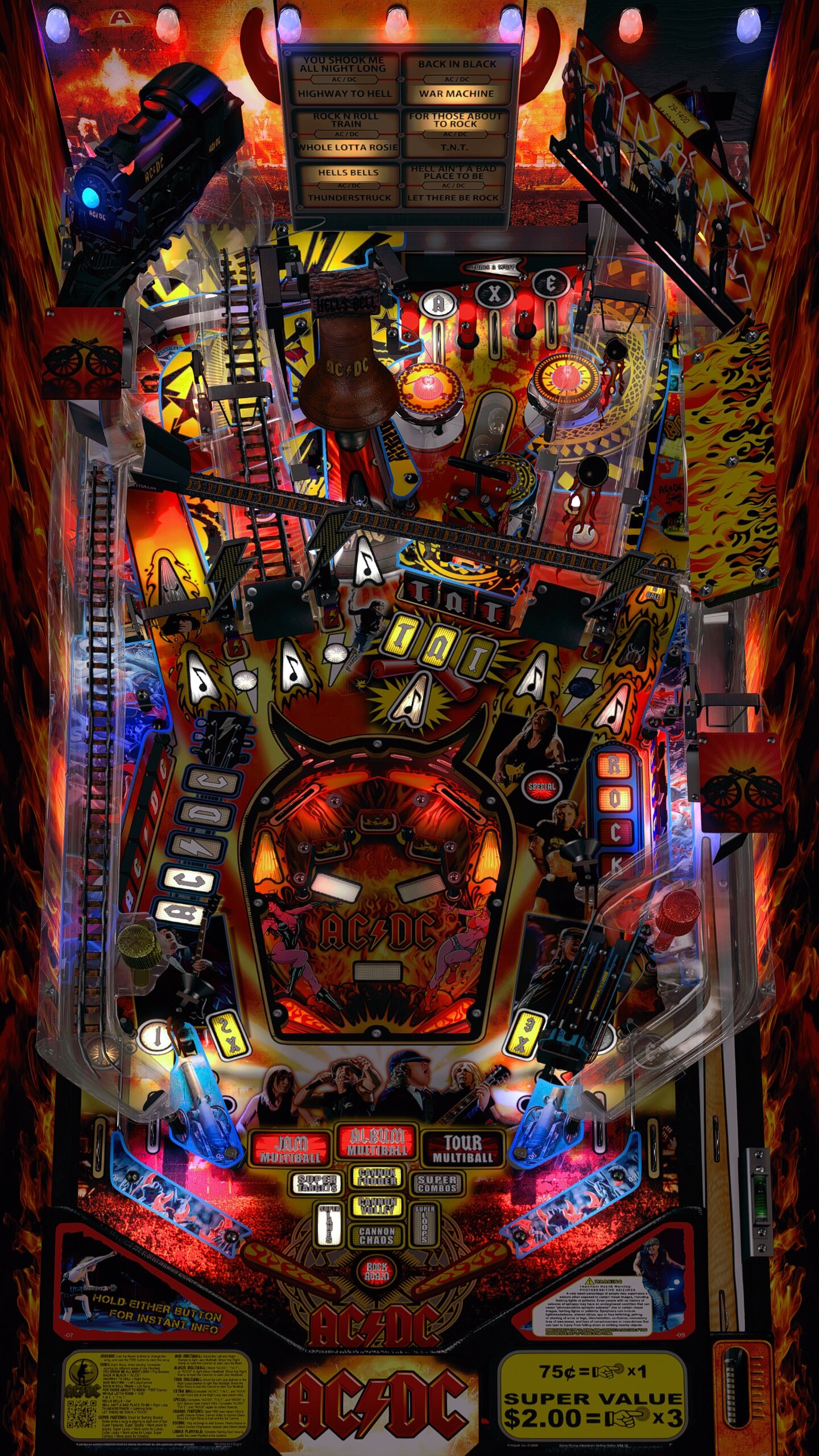 [VPURemix]ACDC Luci Cabinet Mod - New Visual Pinball 10 - VPURemix ...