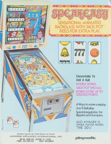 More information about "Speakeasy (Playmatic 1977) Flyer"