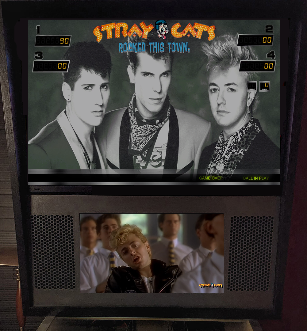 Stray Cats (Bally 1980) Pup-Pack