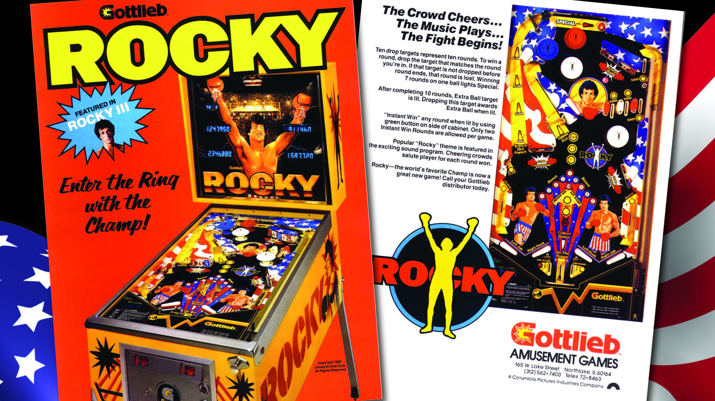 Rocky (Gottlieb 1982) Full DMD - FullDMD Videos - Virtual Pinball