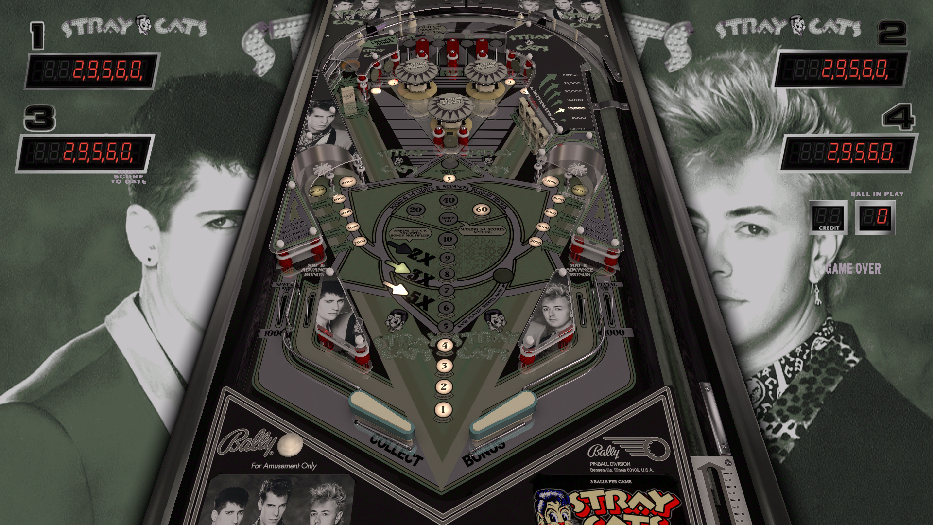 Stray Cats (Mod the Rolling Stones Bally 1980)