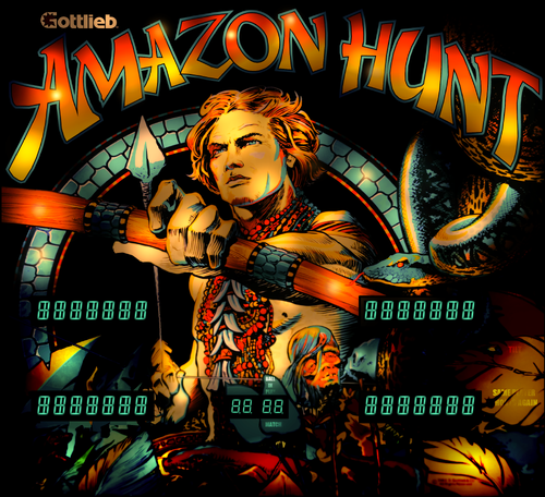 More information about "AMAZON HUNT Gottlieb 1983 Full DMD 4K"