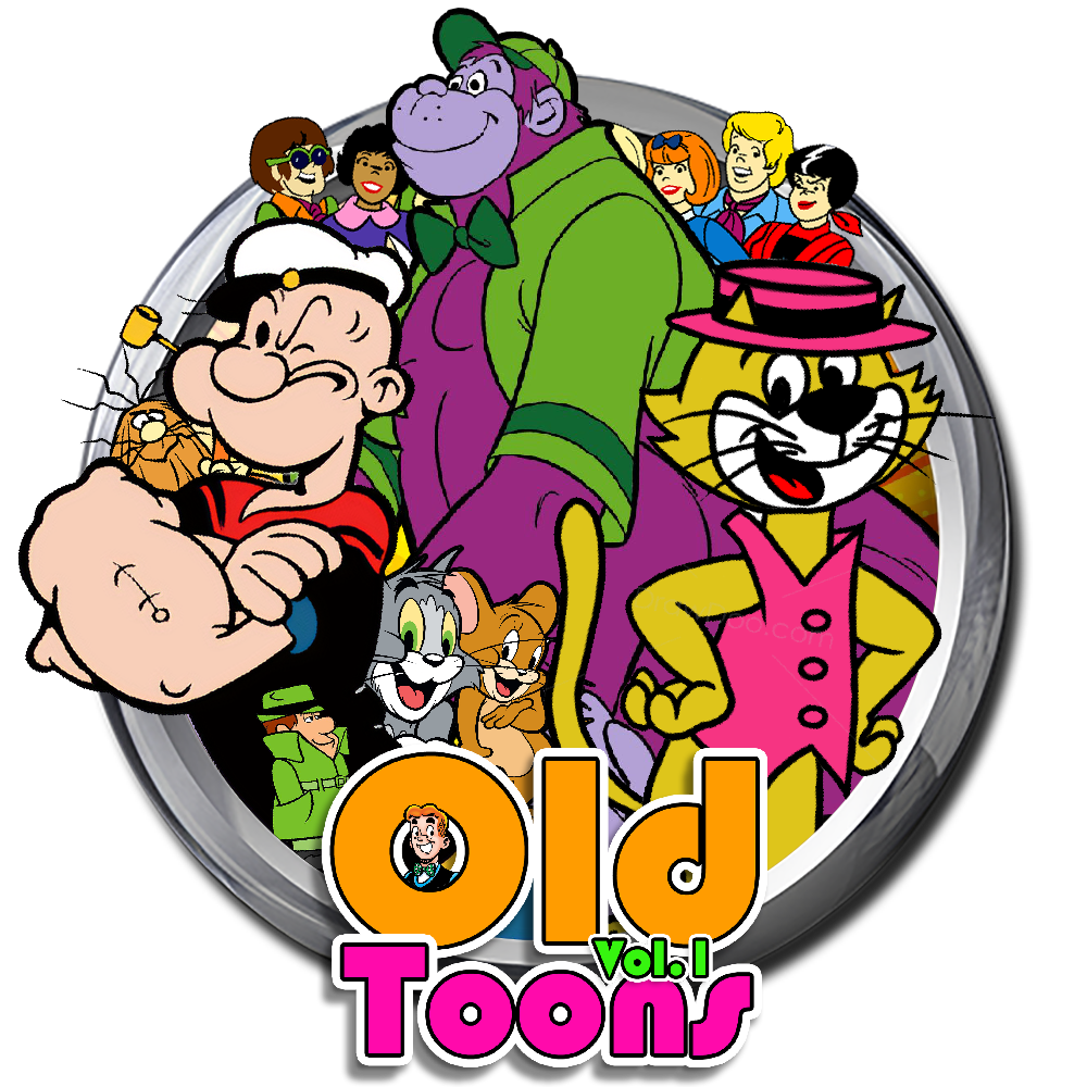 Old Toons Vol 1 (Hursty 2025) - VPX - Pinball Tables