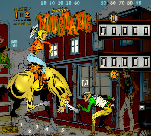 More information about "Mustang (Gottlieb 1977) b2s"