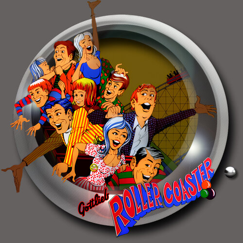 More information about "Roller Coaster (Gottlieb 1971) Diagonal Wheel"
