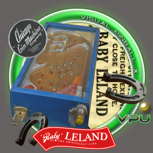 More information about "Baby Leland (Chicago Coin 1933) Neon V2 Wheel"