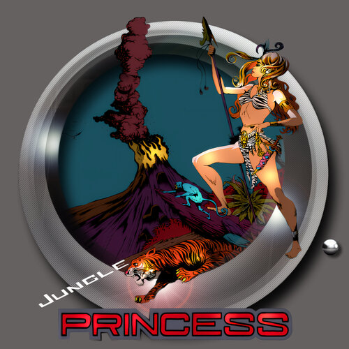 More information about "Jungle Princess (Gottlieb 1977) Diagonal"