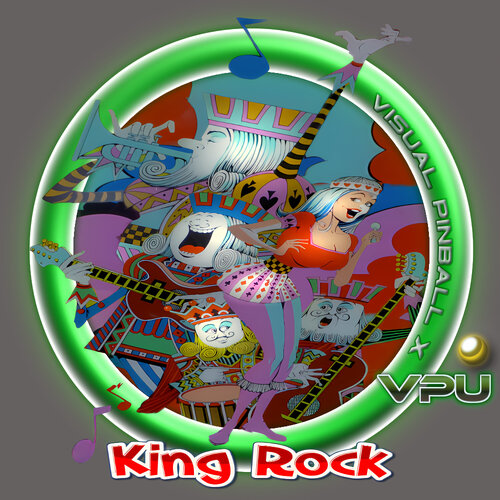 More information about "King Rock (Gottlieb 1972) Neon Wheel"