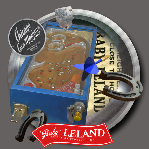 More information about "Baby Leland (Chicago Coin 1933) Diagonal Wheel"