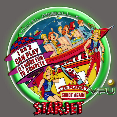 More information about "Star - Jet (Bally 1963) Neon Wheel"