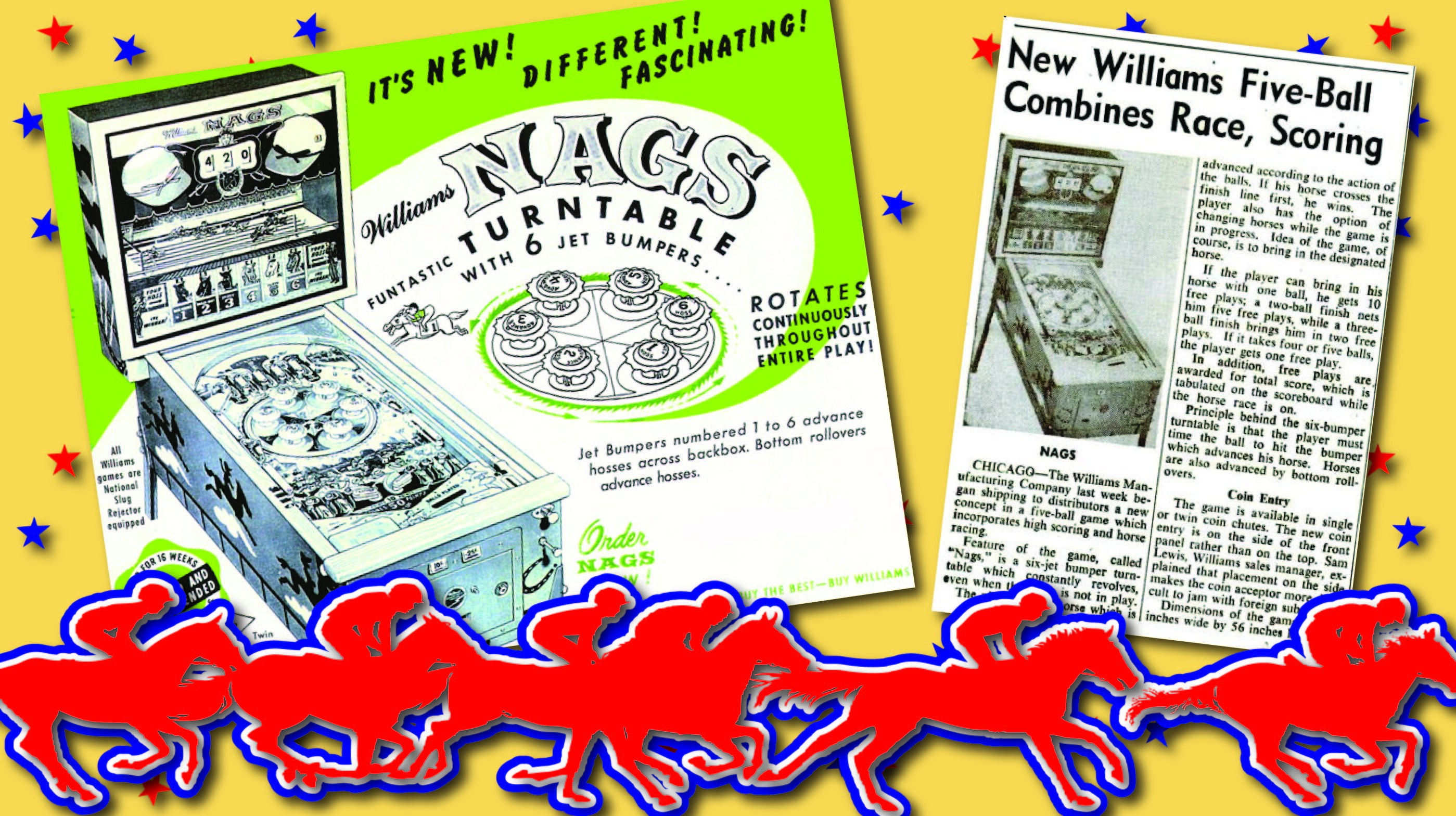 Nags (Williams 1960) Full DMD - FullDMD Videos - Virtual Pinball Universe
