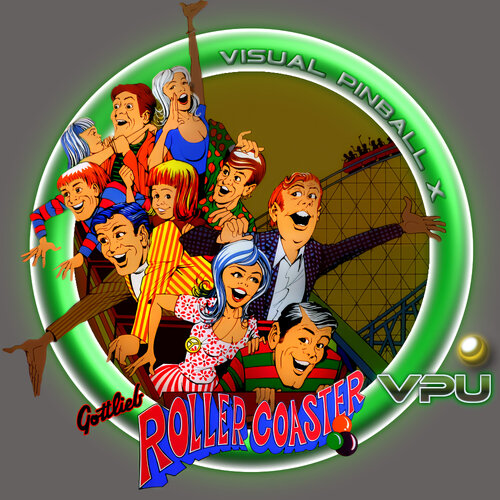 More information about "Roller Coaster (Gottlieb 1971) Neon Wheel"