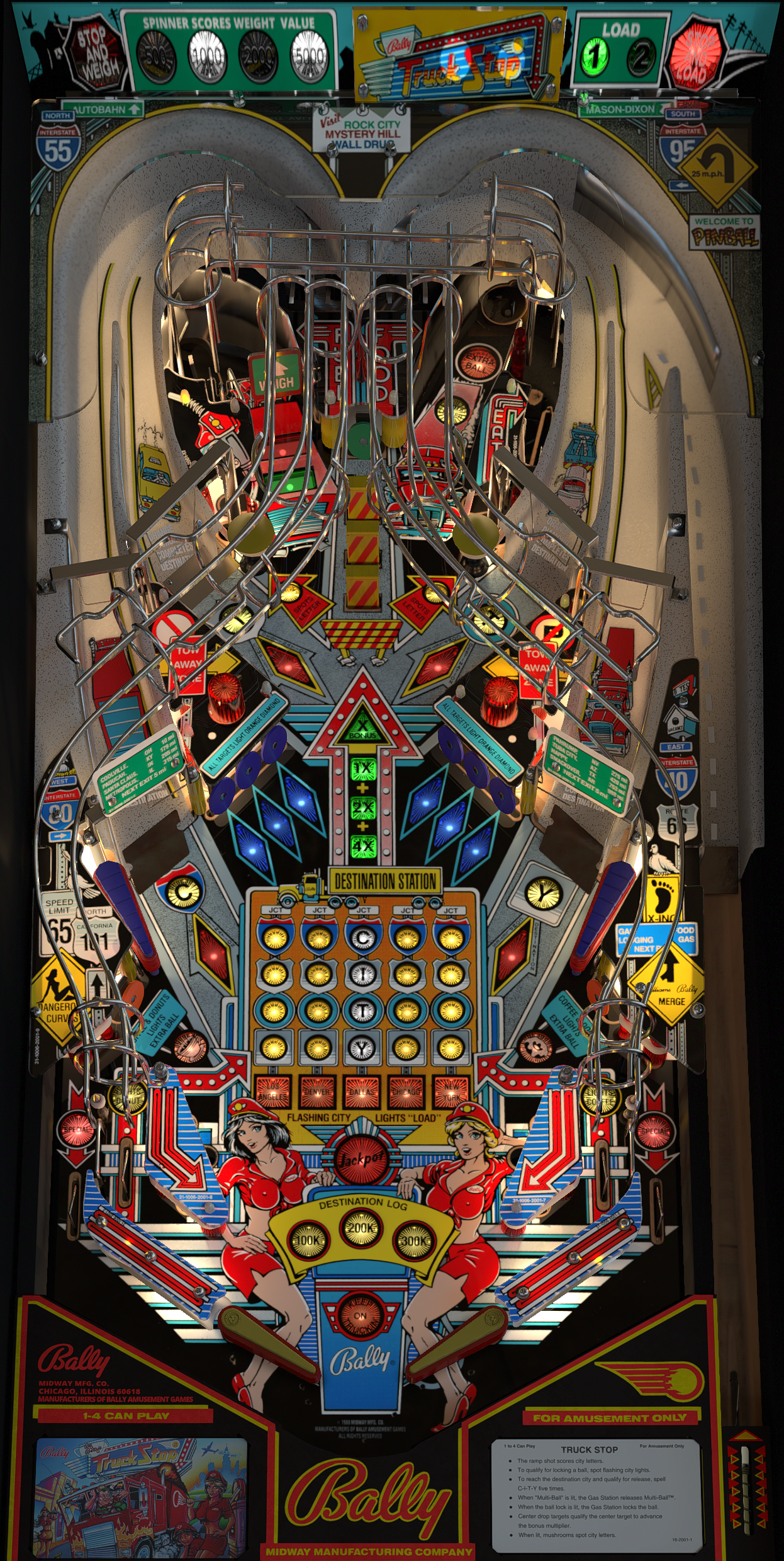Truck Stop (Bally 1988)