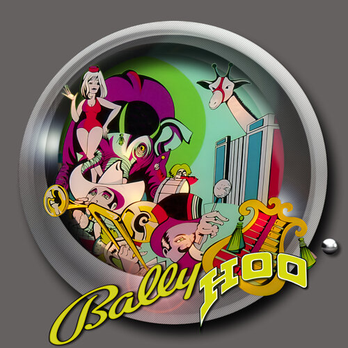 More information about "Bally Hoo (Bally 1969) Diagonal Wheel"