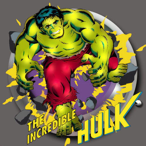 More information about "The Incredible Hulk (Gottlieb 1979) Diagonal Wheel"