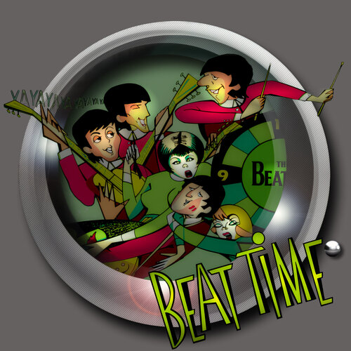 More information about "Beat Time (Williams 1967) Diagonal Wheel"