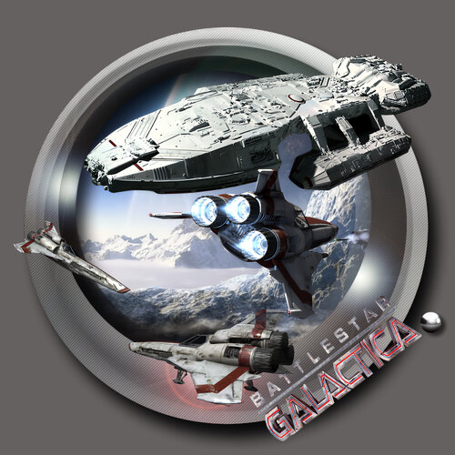 More information about "Battlestar Galactica (Williams1980) Diagonal Wheel"